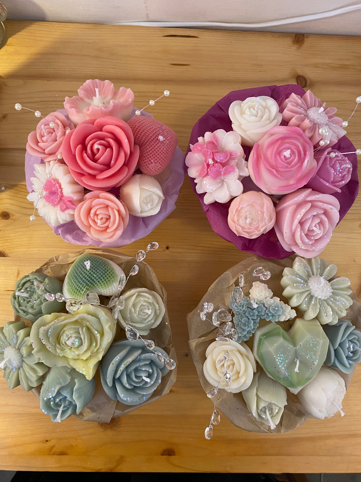 Bouquet de bougies Taille S