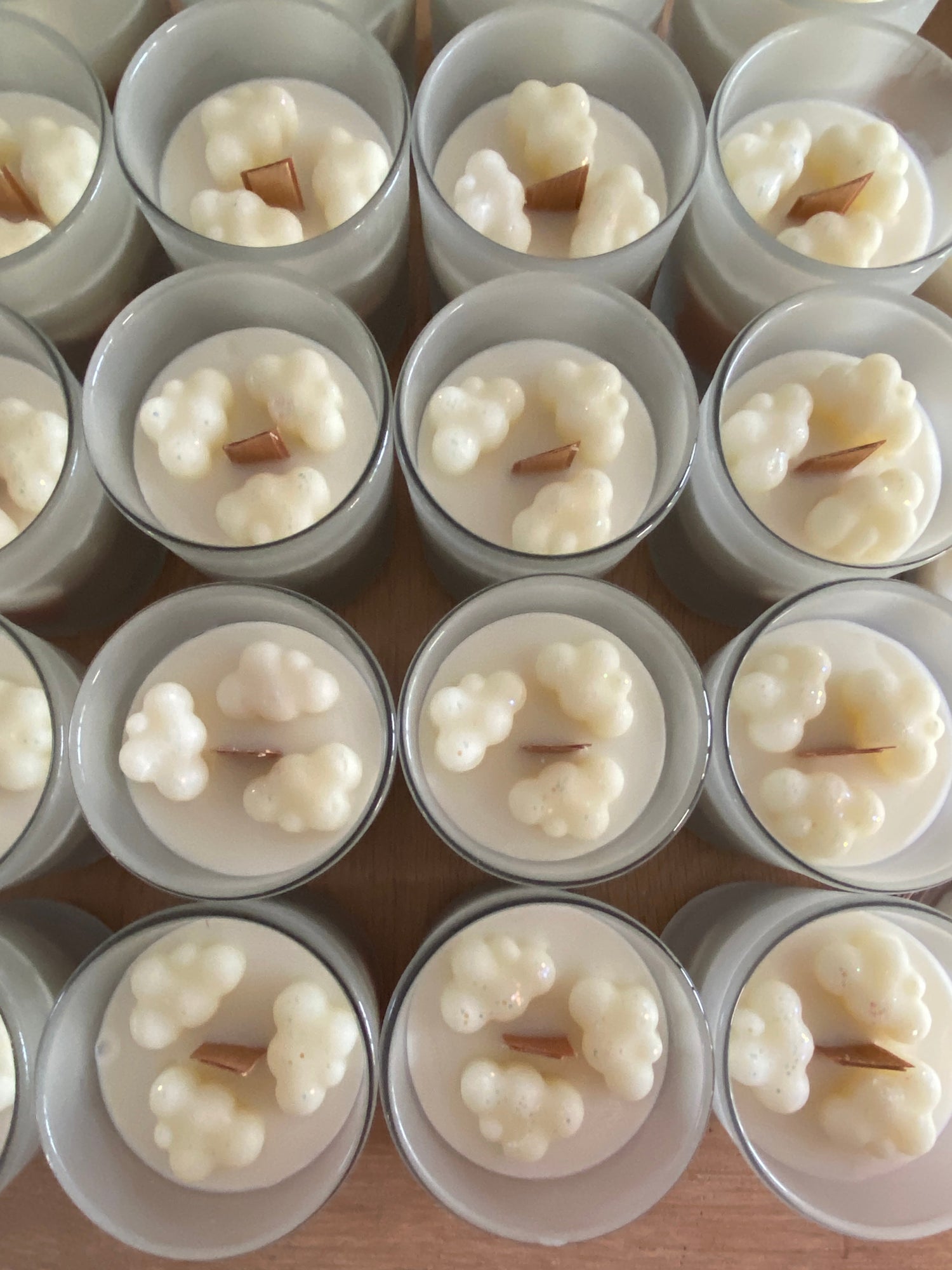 Bougies pot de 150gr + couvercle