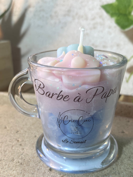 Bougie Barbe à Papa - 60 gr