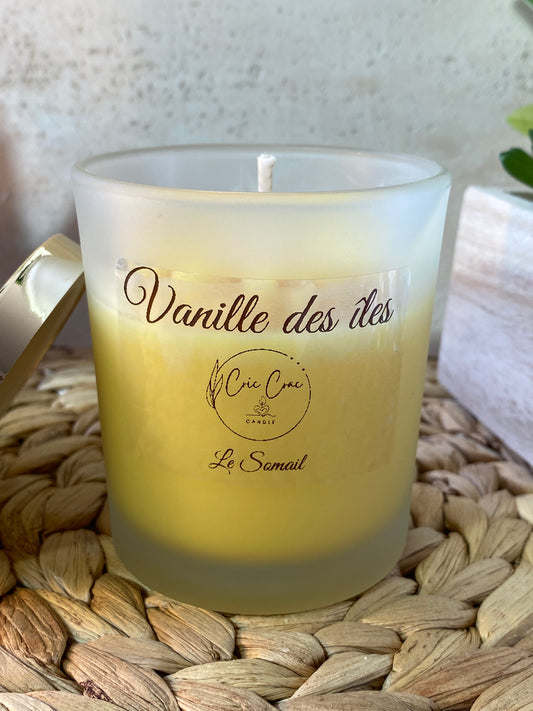 Bougie Vanille des îles - 150gr