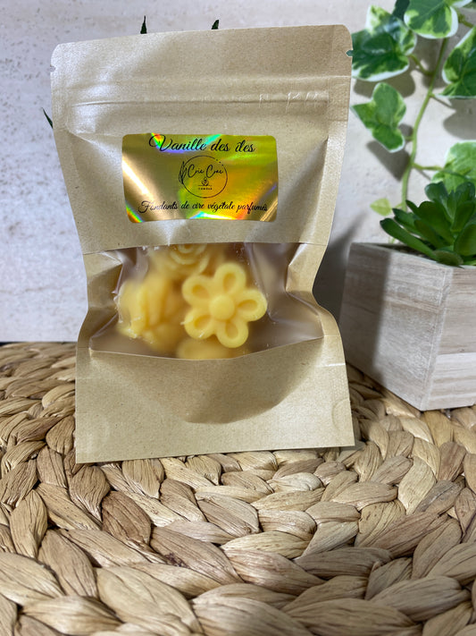 Fondant de cire parfumé Vanille des îles 50gr