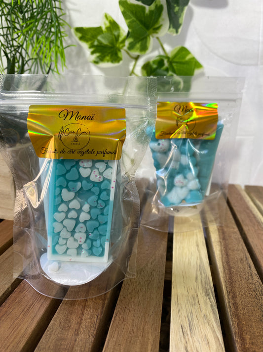 Fondants de cire parfumés Monoï