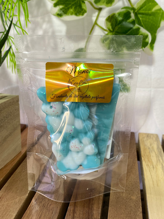 Fondants de cire parfumés Monoï